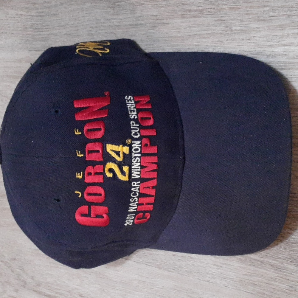 Jeff Gordon Winston Cup NASCAR 2001 Hat Competitors View Racing Men's racing Y2K